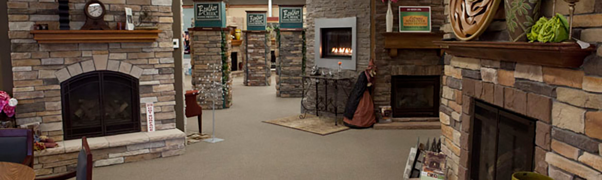 Fireplace showroom and stone mantels 3